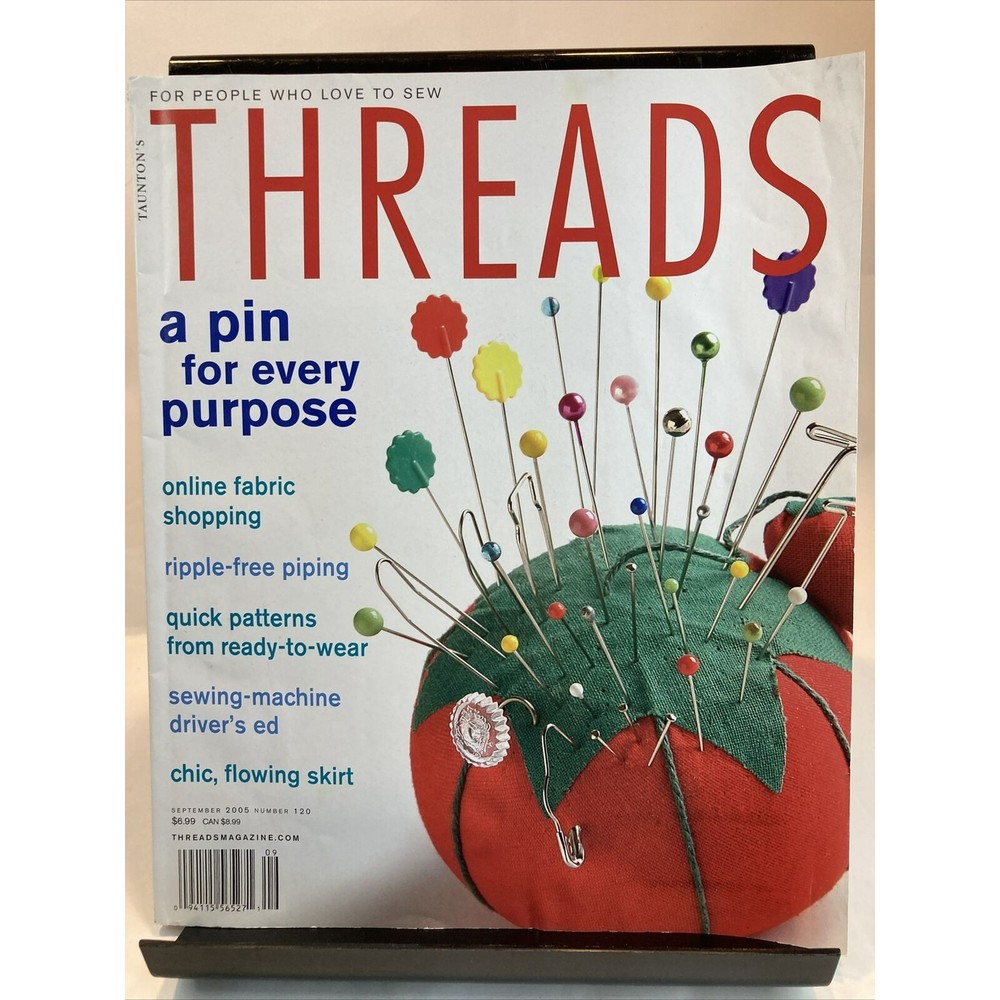 Taunton's Threads Magazine September 2005 #120 See Pics for Articles